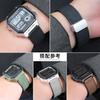 For Casio Small Square A168W AE-1200/1300 A159 A158 F91W F105 W-216 Leather Strap Men's Genuine Leather Bracelet 18mm Width