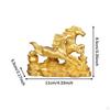 Horse Statue Artwork Resin Figurine Sculpture for Cabinet Tabletop Bedroom Office Desk