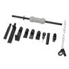13PCS Slide Hammer Dent Puller Set Universal Heavy Duty Auto Body Truck Repair Tool Kit with