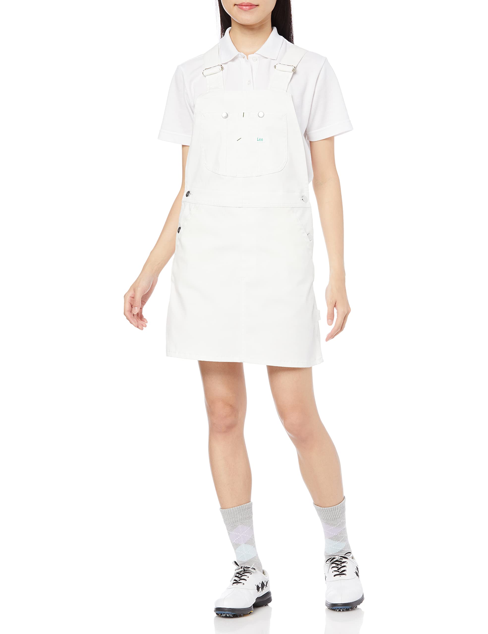 Lee GOLF Overall Skirt белый