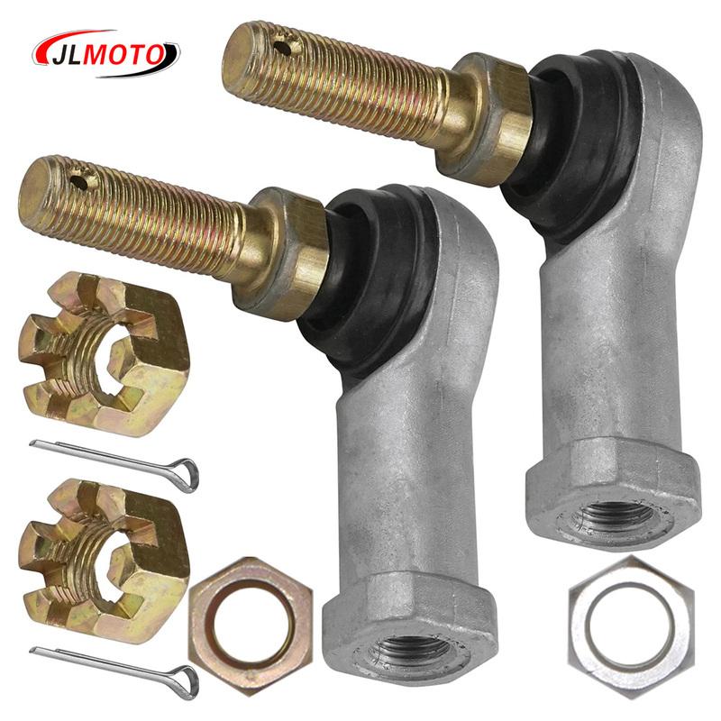 1Pair M12 Tie Rod End Kits Ball Joints Fit For Yamaha Rhino 400 500 570 650 800R 1000 HiSUN Can-Am Polaris Renegade Outlander