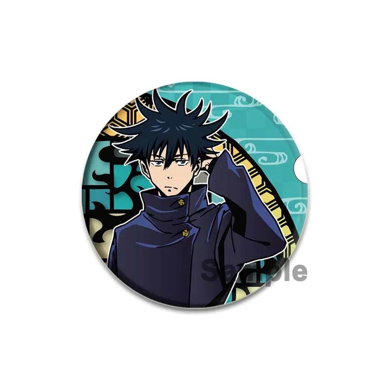 

Значок аниме дзюдзюцу кайсен 32/44/58 мм, милый круглый значок Годзё Сатору Юдзи Итадори на лацкан, брошь на воротник рюкзака своими руками, модные ювелирные изделия, аксессуары 32mm