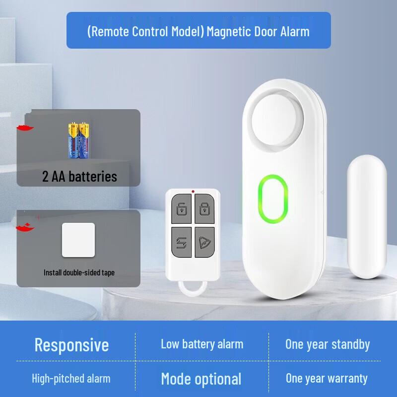 Brangdy Wireless Door/Window Alarm with Remote Control