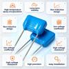 10PCS 1% High Voltage Glass Glaze Resistor 5M 10M 20M 50M 100M 500M 1G 2G 33K Ohm Non-Inductive Thick Film Resistor