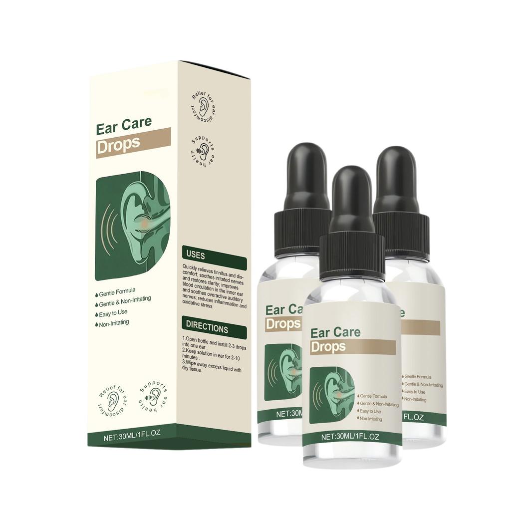 Tinnitus Relief Drop Earwax Cleaning Care Drop Tinnitus Relief  Patches , Ear Tinnitus Relief For Relieves Tinnitus, Earwax Cleaning Care Drop 30ml