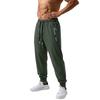 Men Casual Lightweight Stretch Quick Dry Pants Elastic Waist Zipper Pocket Breathable Sports Trousers for Everyday Wear