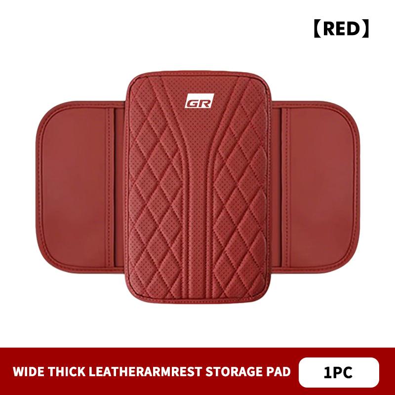 For Toyota Car Armrest Box Pad Auto Protective Armrest Mat Storage Bag GR Sport Camry Prius Auris Crown Yaris Corolla CHR Avalon