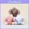 Entzückender Niedlicher Elefant Plüschtier Schlüsselanhänger Cartoon Plüschpuppe Taschenanhänger 11cm Weich