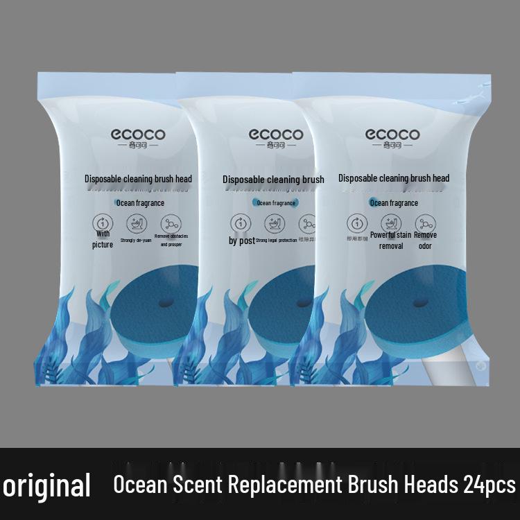 Wall-Mounted Disposable Toilet Brush - 2023 Enhanced Cleaning Tool for Complete Bathroom Hygiene