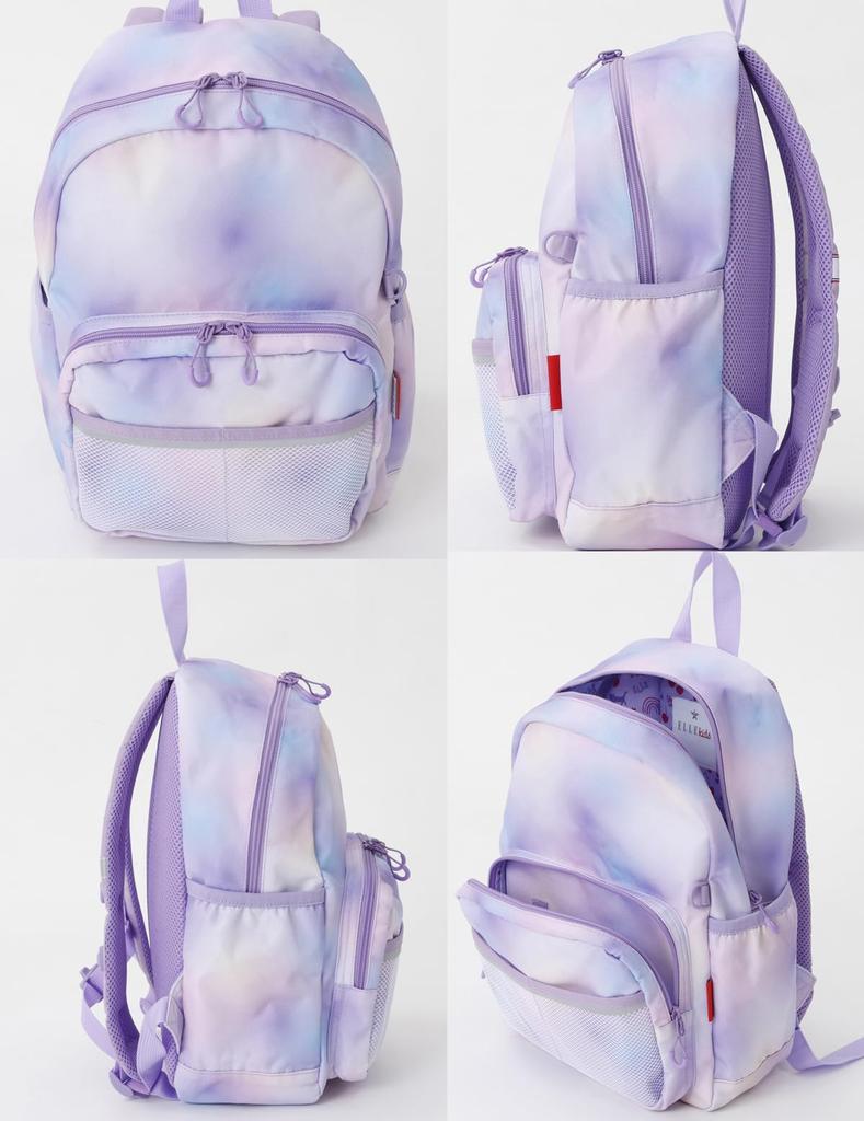 Fluoro ELLEKids Backpack for Kids 19L with Reflective Cute and Lightweight Elementary School Girls and Perfect Gift / Water-Repellent Panels, / Boys,