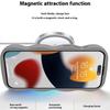 For iPhone 15 Pro Case Compatble with MagSafe Kickstand TPU+PC Phone Cover Built-In Mirror