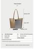 Women's Cross-Border Tote: 2026 Fashionable Large-Capacity Work Handbag