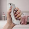 1 Набір Накладних Нігтів Довгі Повне Покриття Легкий DIY Набір Штучного Манікюру Без Подразнення Легко Наносити Накладні Нігті з Безшовним Приляганням Салонний Манікюр Вечірка Весілля