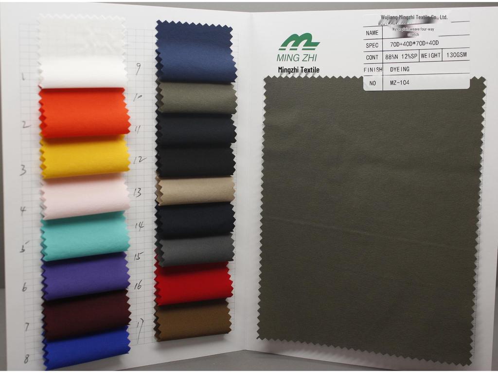 New Waterproof 70D Nylon Four-Way Stretch Sports Pants