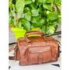 Leather Bag Gym Travel Luggage Duffel Weekend Overnight Vintage Genuine New