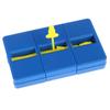 Box Magic Tricks Mummy Cut To Three Sections Recovery Magic Trick Props Toys