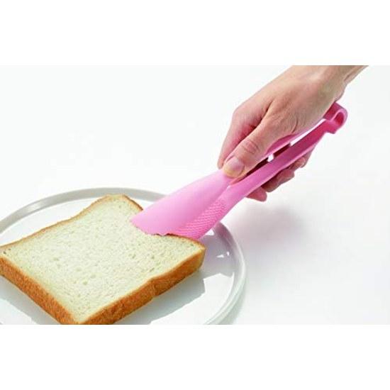 Endo Shouji Magic Serving Tongs Yellow 16cm Material Polypropylene Resin Double Embossed Processing Country Origin Japan (Tsubame Sanjo)