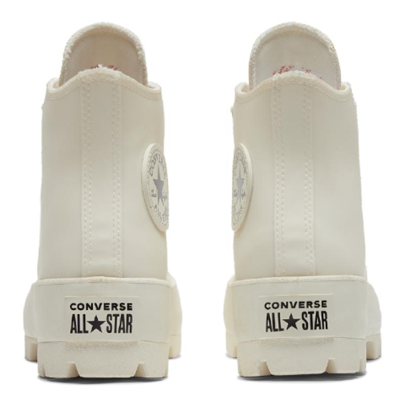Converse Lugged Canvas Comfortable Everyday Non-Slip Abrasion Resistant High Top Lifestyle Casual Shoes Women's Beige