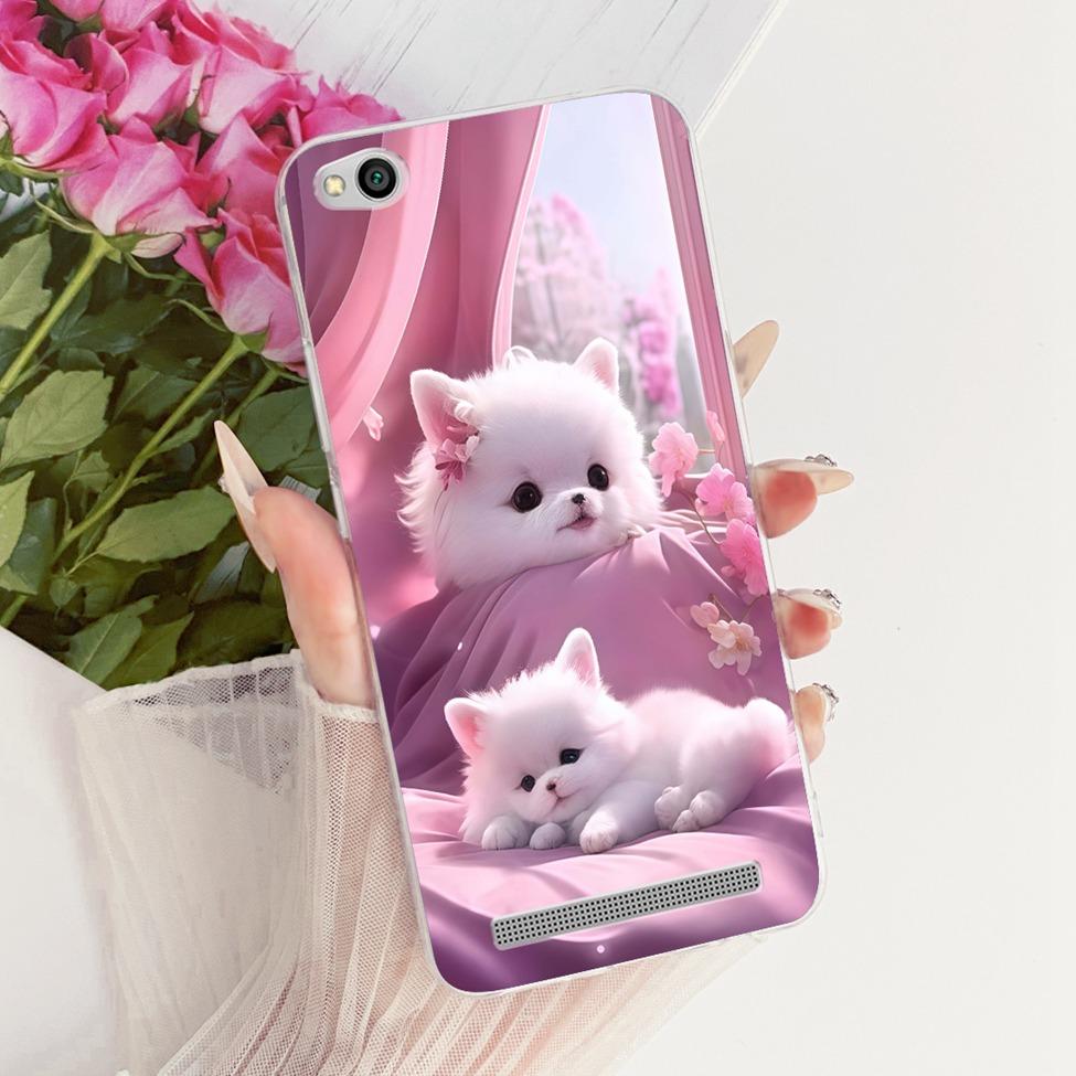 For Redmi 3 Clear Case Aesthetic Luxury Cute Cat Fashion Butterfly Funny Painted Funda For Xiaomi Redmi 3 Casing