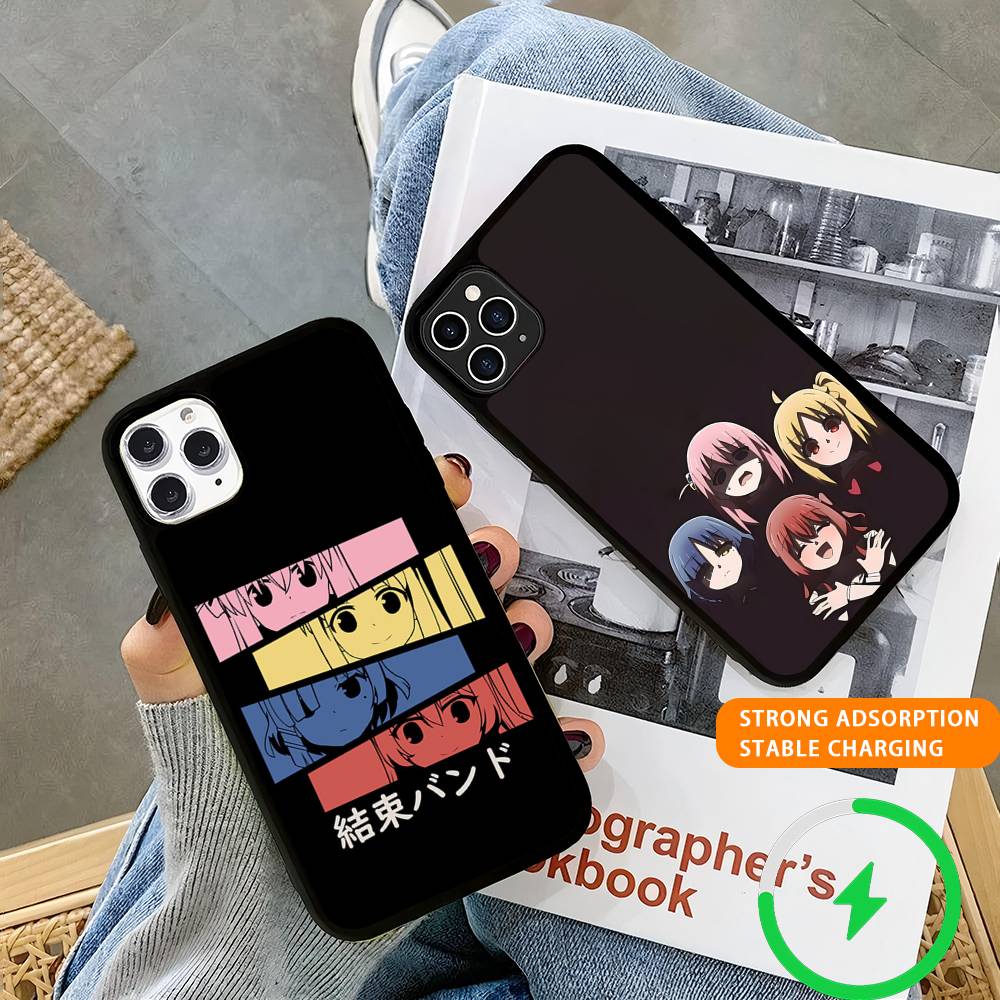 Anime Himouto Umaru-chan Für Magsafe Kabelloses Ladecase Für IPhone 17 16 15 14 13 12 11 15 Pro Max Magnetische Abdeckung