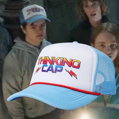 Sport Retro Stranger Hat Cosplay Dustin Baseball Cap Mesh Thinking Hats Adult Unisex Accessories Adjustable Prop Outdoor