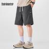 Men's Japanese Retro Drawstring Shorts