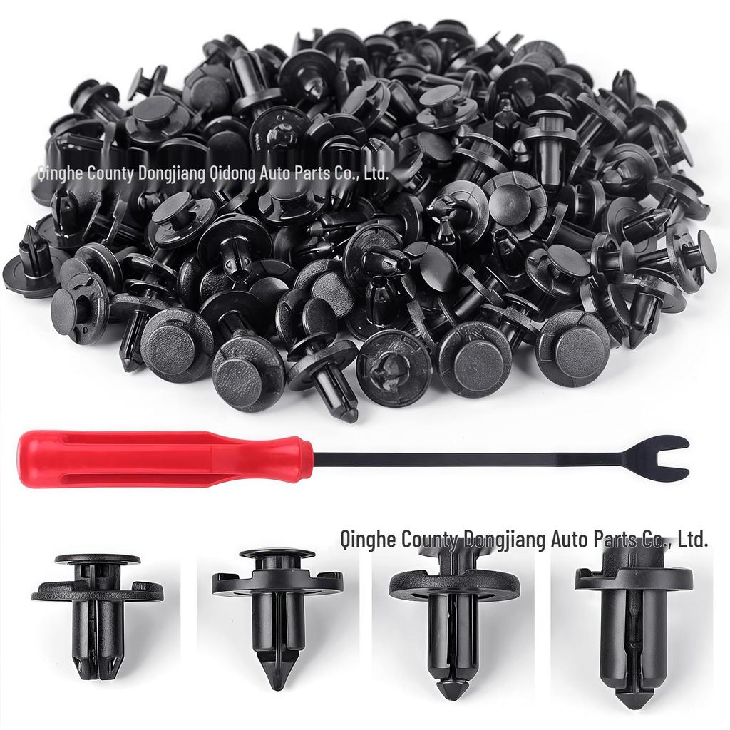 Universal Car Trunk Buckle Set - 120 PCS Expansion Screw Clips for Auto Parts