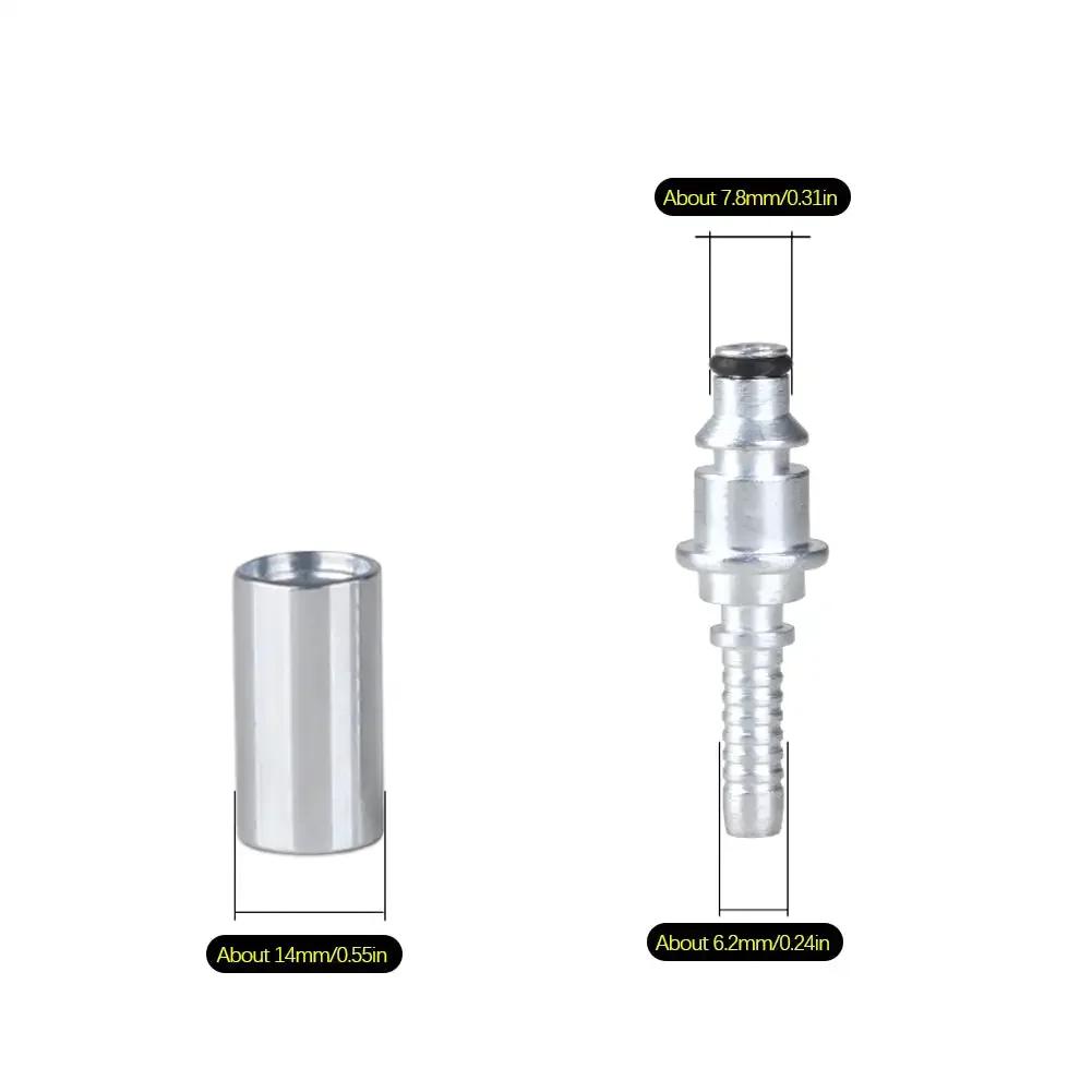 Accesorii Racord țeavă de înaltă presiune 1/4" pentru Mașini de curățat cu înaltă presiune Oțel Galvanizat Accesorii Conector pentru Curățarea Mașinii