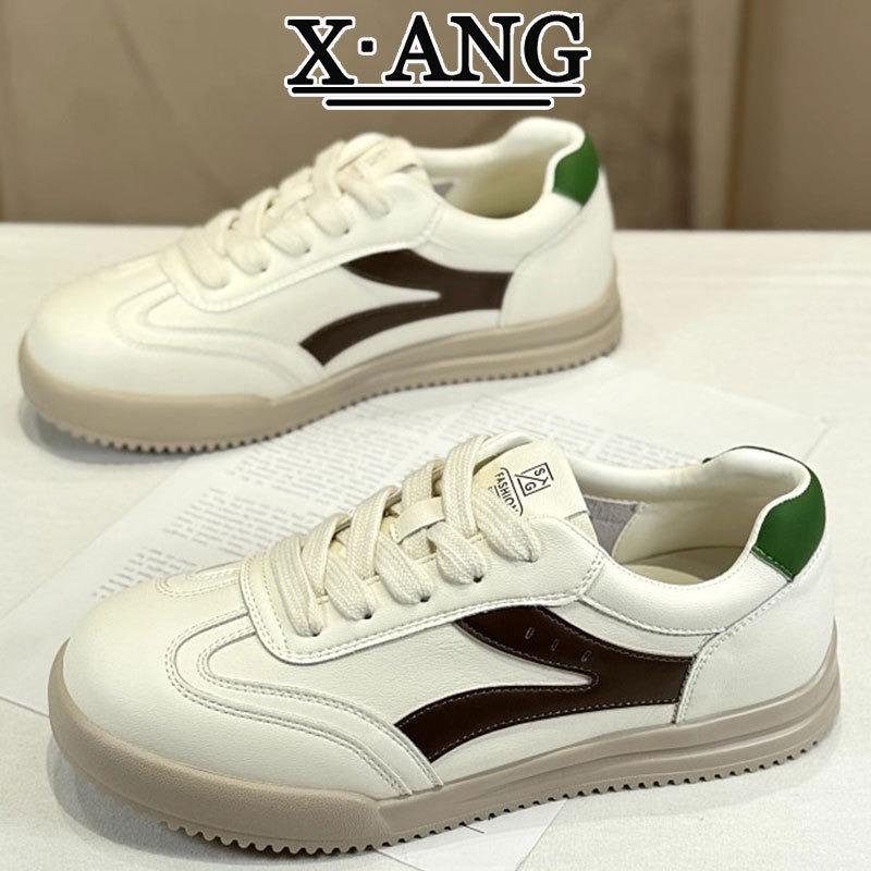 Leather soft sole is not tired, little white shoes women's shoes autumn new casual sports shoes board shoes