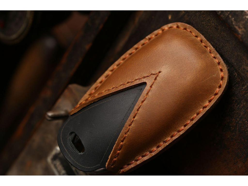 Leather Key Cover for Beijing Hyundai IX25/IX35 and Fiesta