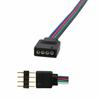 Cable Connector Wiring Harness Male Female Connector Wire PVC Plastic RGB Strip Light 4PIN Combine Light Segments