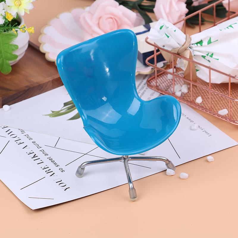 1Pc 1/6 Dollhouse Miniature Chair Furniture Model Toys For Doll House Decoration
