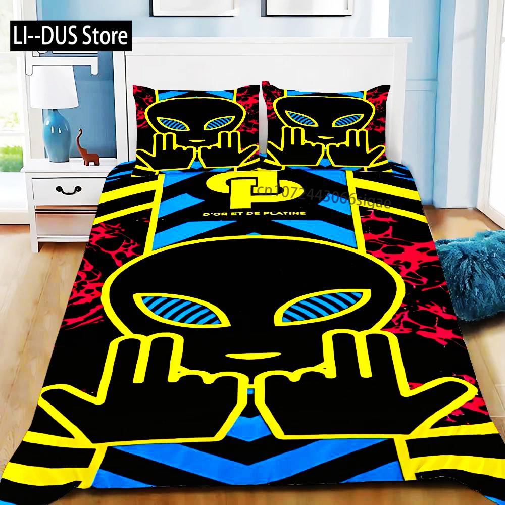 Rapper JuL C'est Duvet Cover Pas Pillowcase Bedding Des Lol Set Adult BoyGirl Bedroom Decoration Single Double Large Size Bed