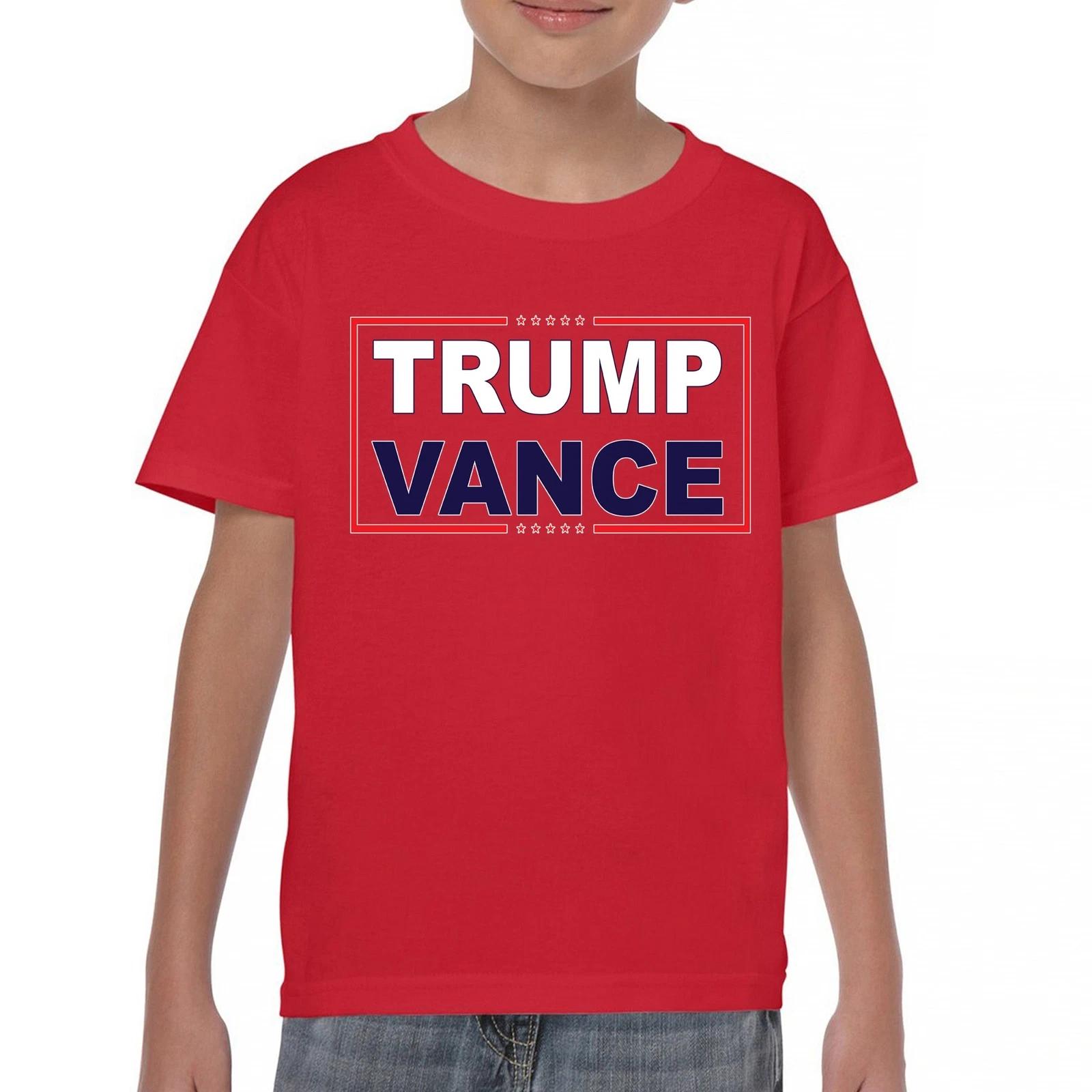Donald Trump JD Vance Youth kids boys T-Shirt VP MAGA 47 Make America Great Again Kids 100