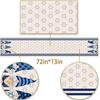 Hanukkah Gnome Table Runner Chanukah Menorah Star of David Table Decor Je Holiday Party Kitchen Dining Home Decorations