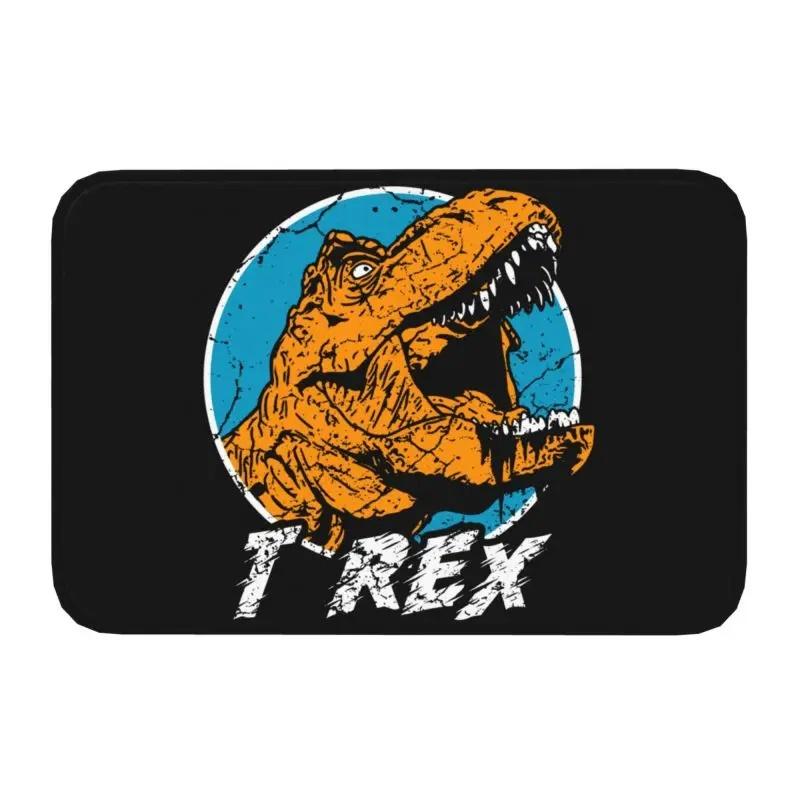 Funny Offline No Internet Dinosaur Doormat Anti-Slip Entrance Kitchen Bathroom Floor Door Mat Dino Geek Garage Carpet Rug
