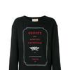 GUCCI Sweatshirts Men's Black Crew Neck Moderate Regular 475532-X3N46-1082