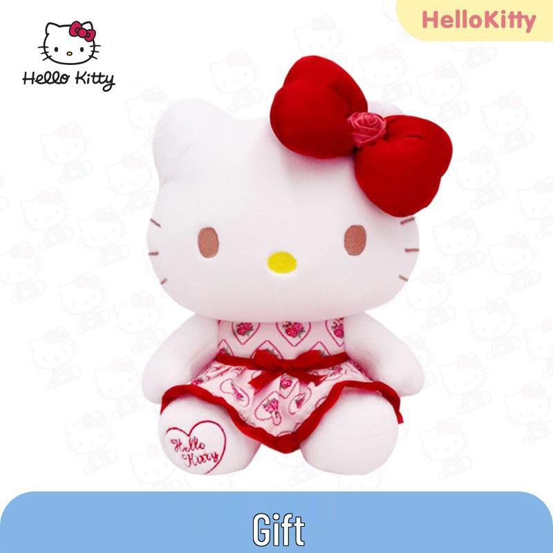 Genuine Hello Kitty Plush Toy - Cute Kitty Cat Doll Gift