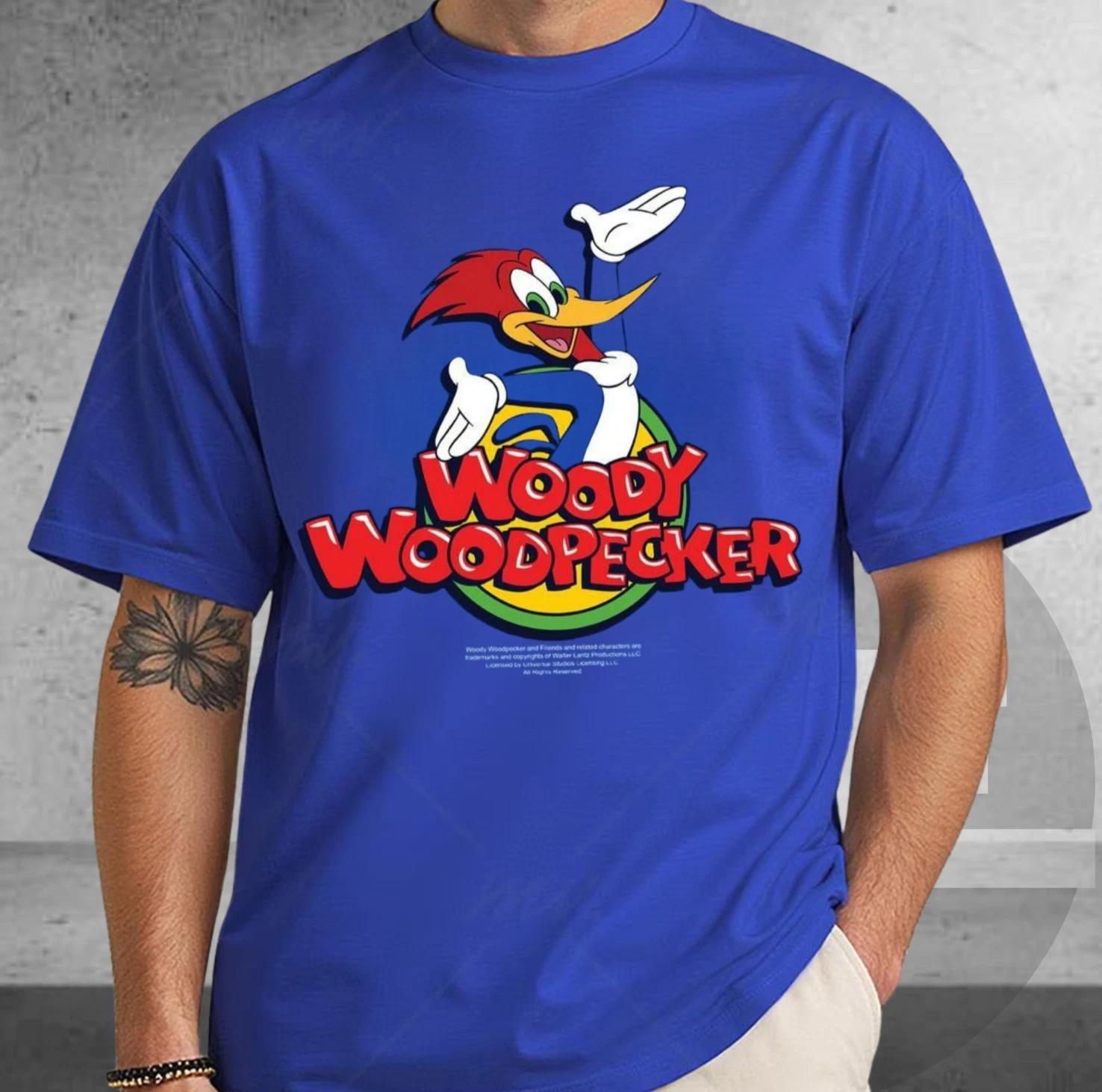 Men s and Women s T-shirts Woody Woodpecker Licensed Adult Unisex Graphic Tee Shirt Fan Gift M