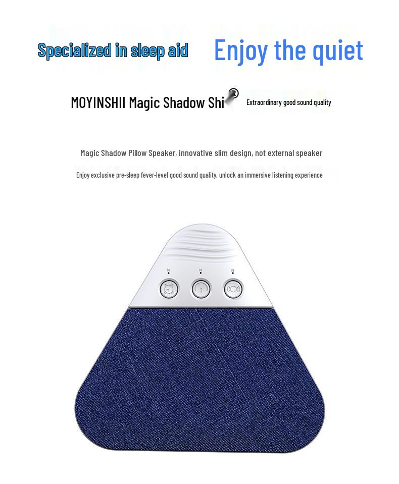 V3pro Ultra-Thin Under-Pillow Bluetooth Speaker for Sleep with White Noise