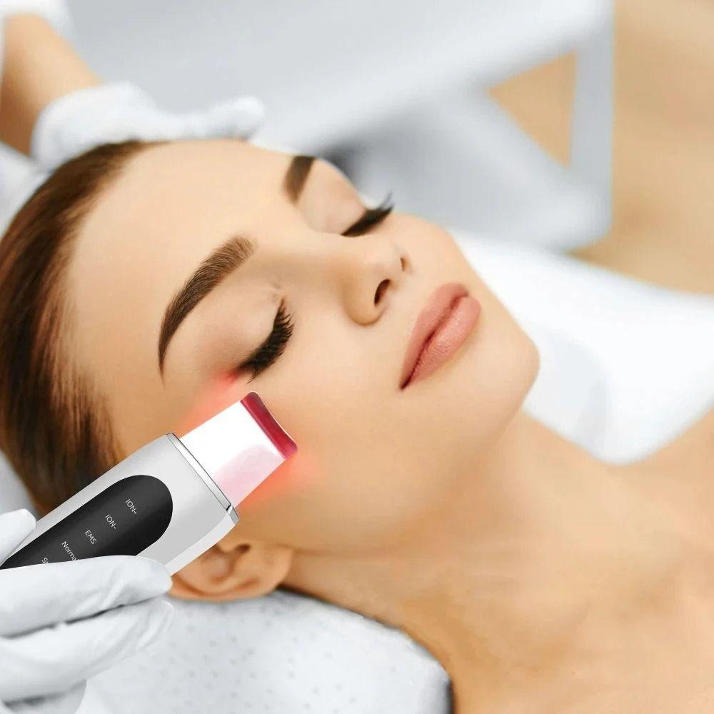 Electric Blackhead Remover Ultrasonic Facial Scraping Machine Pore Extractor  Beauty Equipment