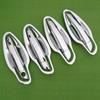 for Peugeot 5008 SUV 2017 2018 Luxurious Chrome Handle Cover Trim Set for 5008 2nd Gen MK2 Car Accessories Stickers Car Styling