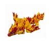 3D Printed Flying Dragon Ornament Toy With Simulation Eyeballs Model Movable Joints Toys Wings Dragon Model Desktop Ornament Toy