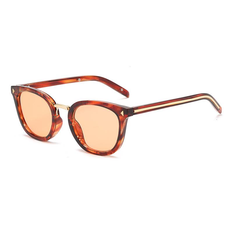 Box sunglasses sun protection sunshade UV protection high definition lenses sunglasses flat glasses outdoor sun protection