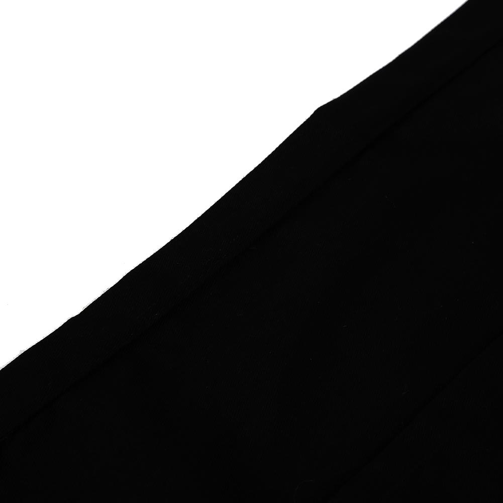 Black Half Waist Short Aprons With Pockets For Home Kitchen Pub Cafe Waiter Waitress