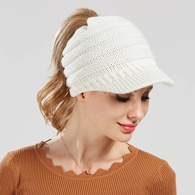 Cable Knit Hat Cap 