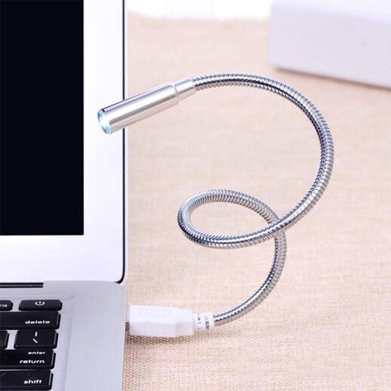 Tragbares Handliches LED-Licht Verstellbare USB-Lampe für Laptop Notebook PC Computer