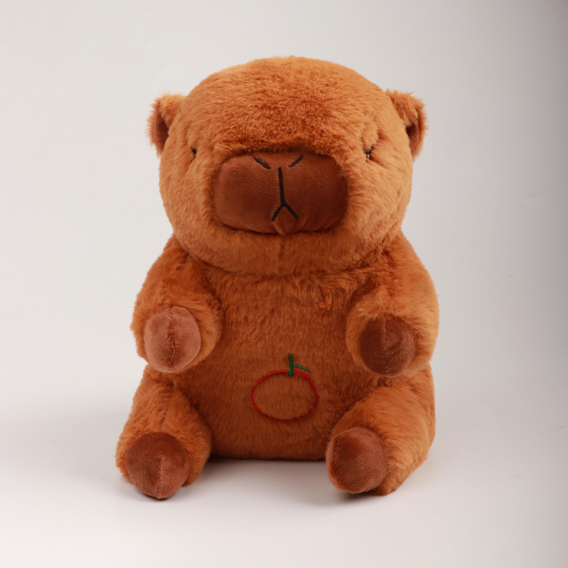 

Младенцы и малыши Комфортные дышащие куклы Дышащие куклы-слоны Спящие куклы Светящиеся музыкальные плюшевые игрушки Breathe Kapibara Brown