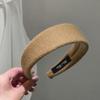 Autumn & Winter Woolen Wide-Brim Headband: Versatile, Fashionable Hair Accessory for Women