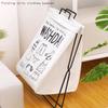 1Pc Large Capacity Dirty Clothes Basket Folding Storage Laundry Storage Box With Handle Foldable Storage Bag